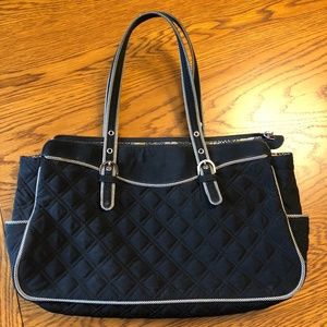 Vera Bradley Black and White Purse